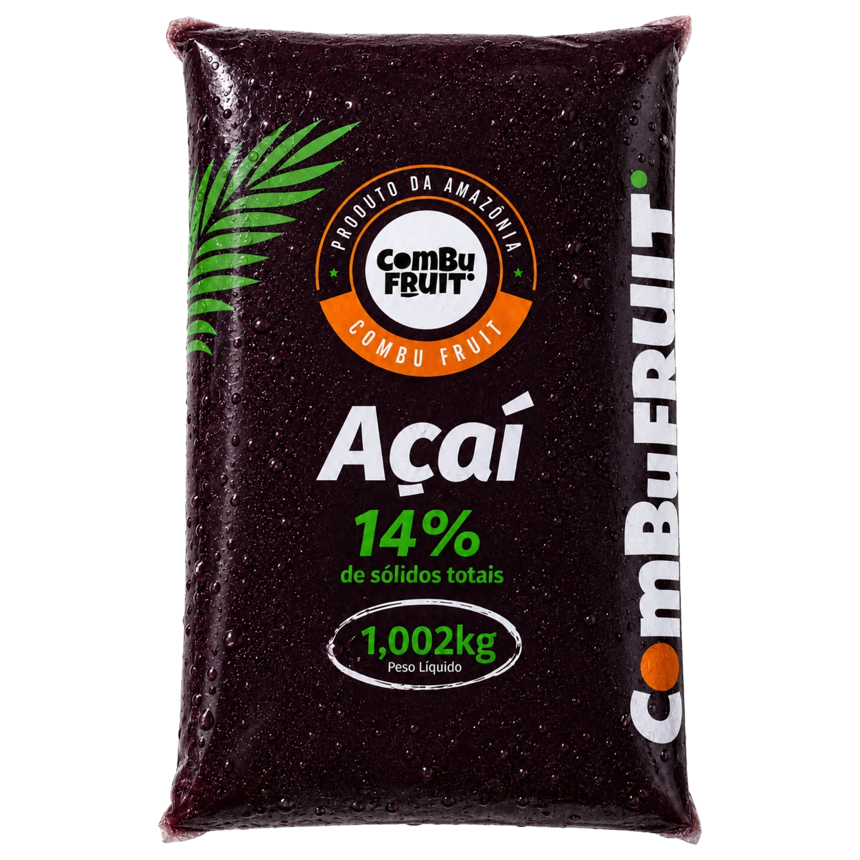 Embalagem Açaí Combu Fruit 14% sólidos totais